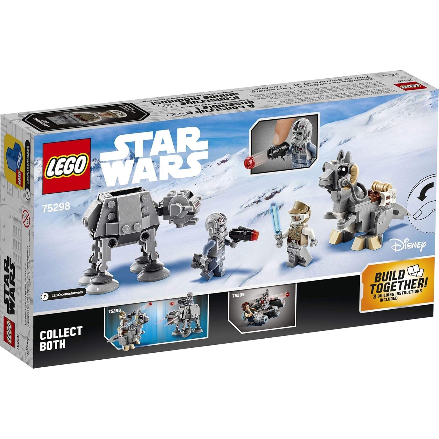 LEGO Star Wars AT-AT vs Tauntaun Microfighters 75298 - 205 Piezas