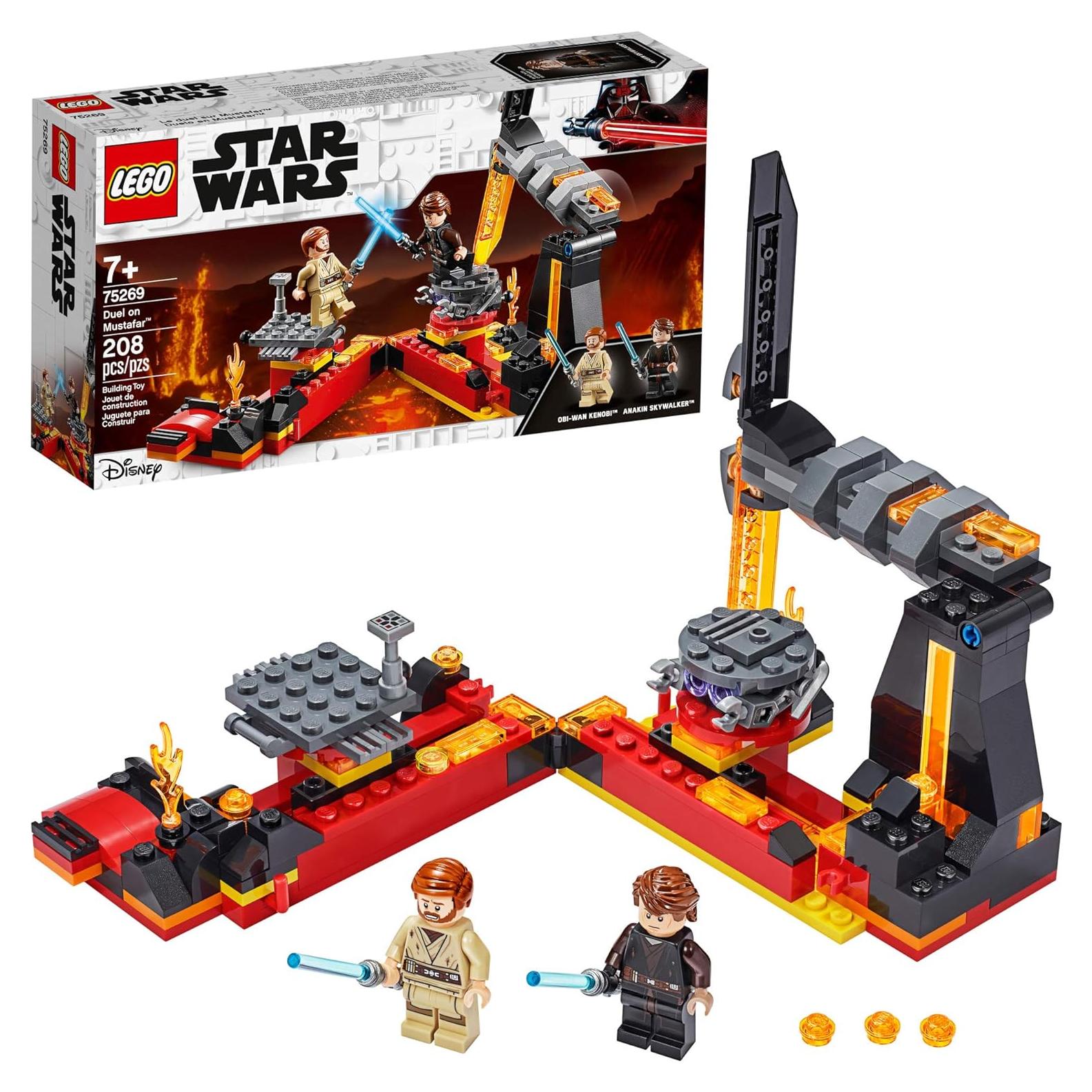 LEGO Star Wars Duelo en Mustafar 75269 Anakin vs Obi-Wan 208 piezas