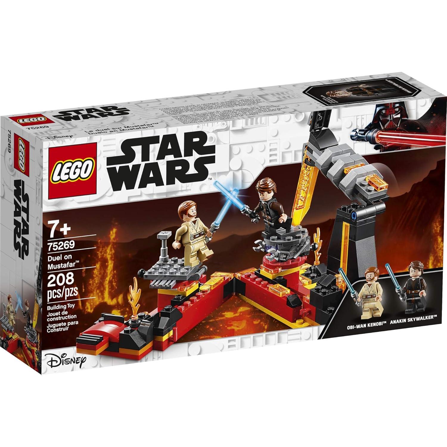 LEGO Star Wars Duelo en Mustafar 75269 Anakin vs Obi-Wan 208 piezas