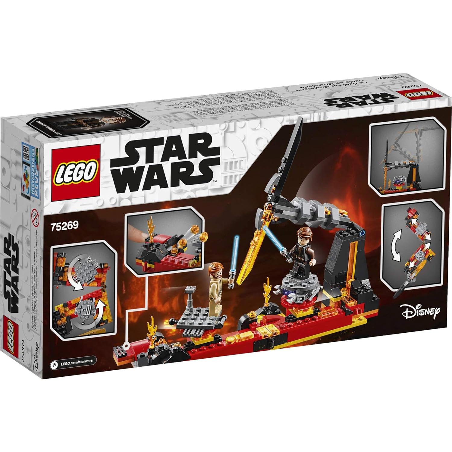 LEGO Star Wars Duelo en Mustafar 75269 Anakin vs Obi-Wan 208 piezas