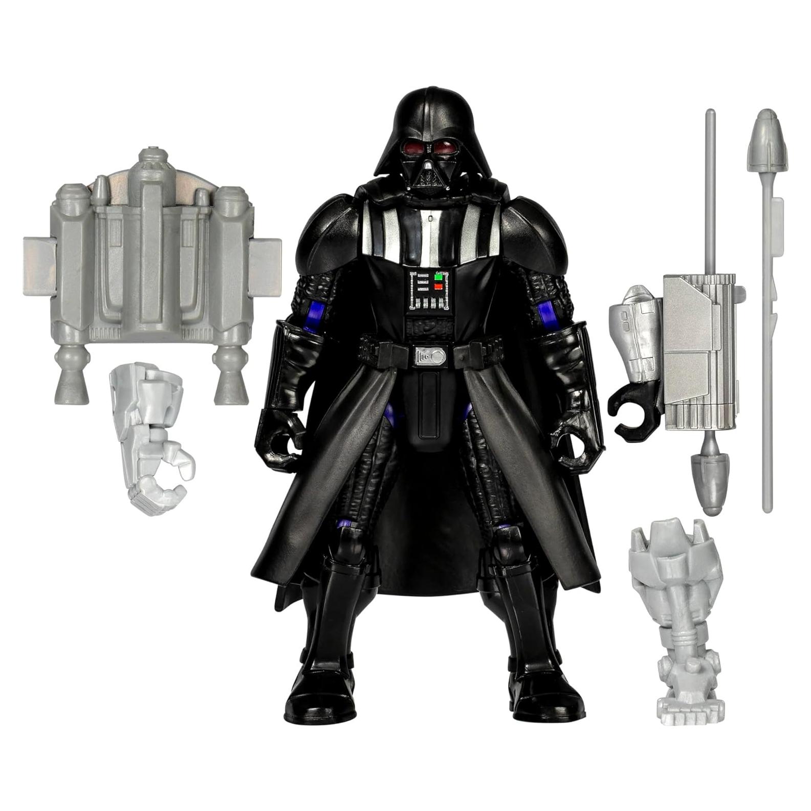 Figura de Acción Deluxe Darth Vader Star Wars MixMashers 4+