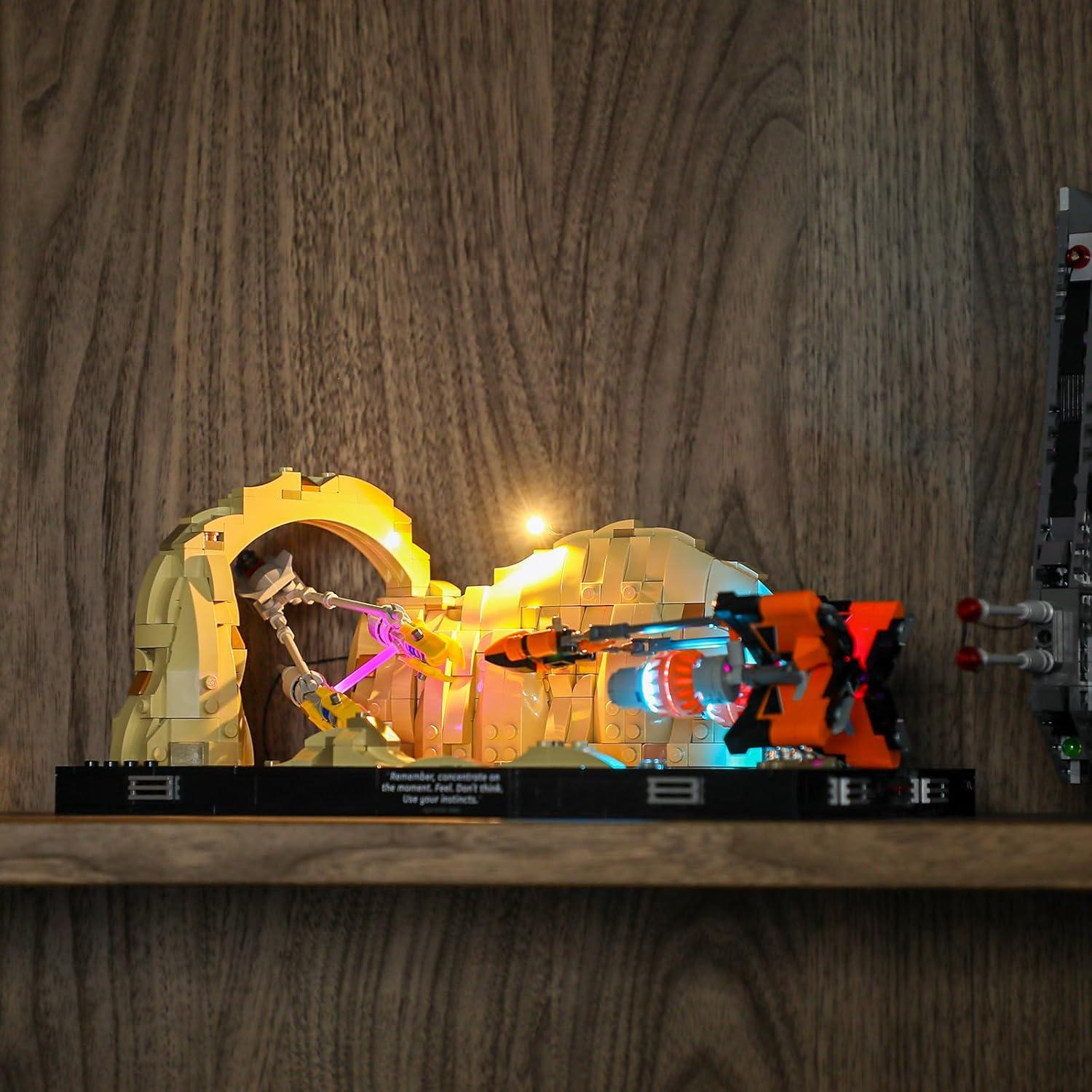 Kit de Iluminación LED BRIKSMAX para Lego 75380 Diorama