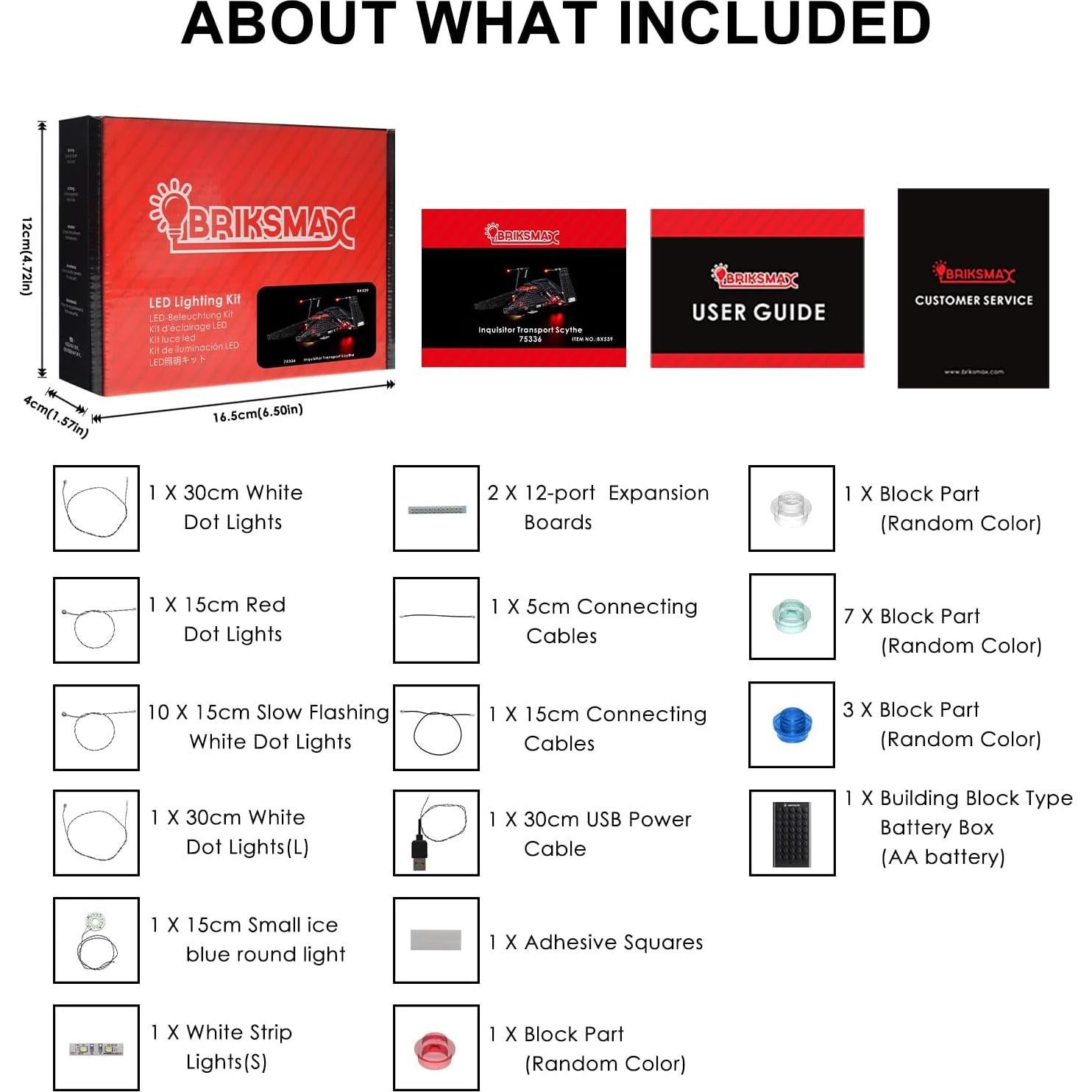 Kit de Iluminación LED BRIKSMAX para LEGO 75335 BD-1