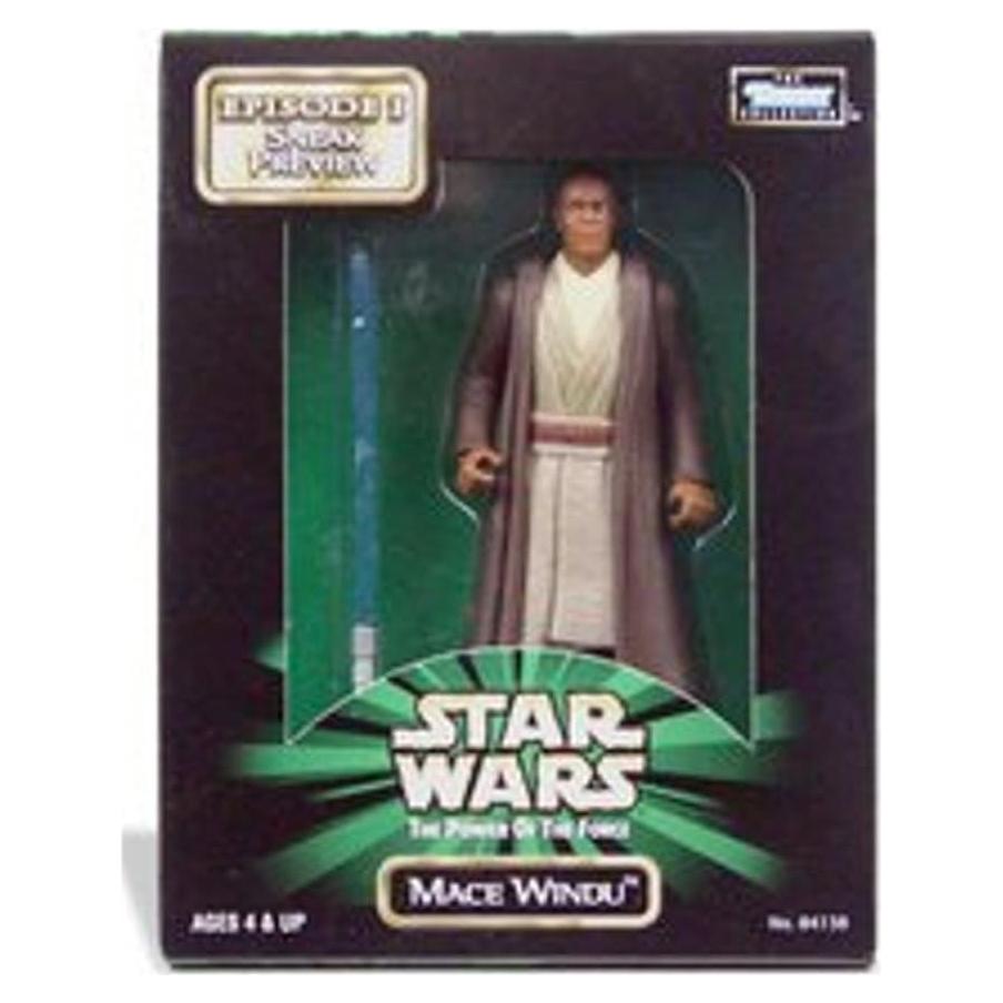 Figura de Acción Mace Windu Kenner Star Wars 10 cm Coleccionable