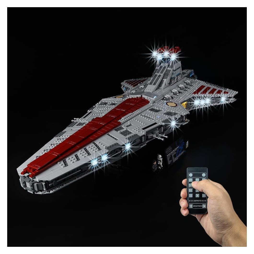 Kit de Iluminación LED Kyglaring para Lego Star Wars Venator 75367
