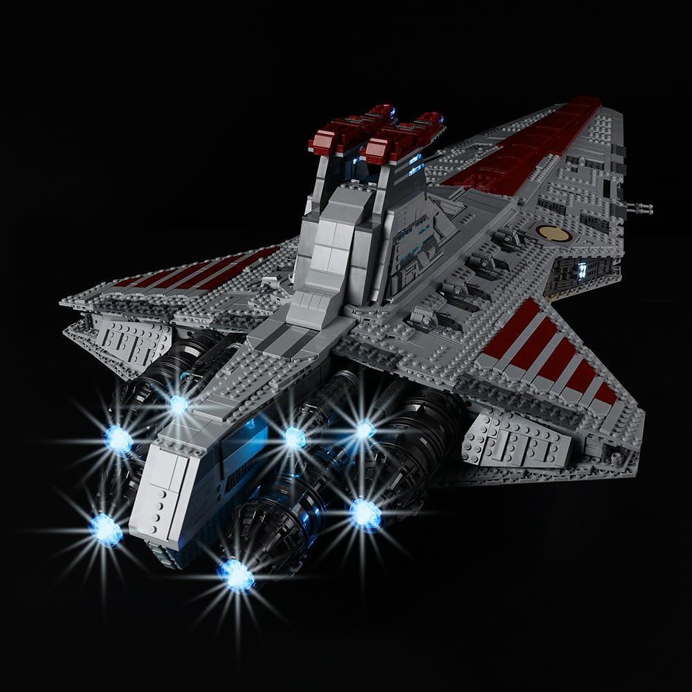 Kit de Iluminación LED Kyglaring para Lego Star Wars Venator 75367