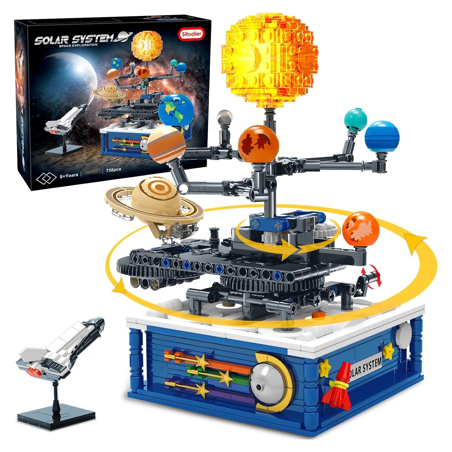 Juguete de Construcción Sistema Solar STCD 758 Piezas 6+ Años