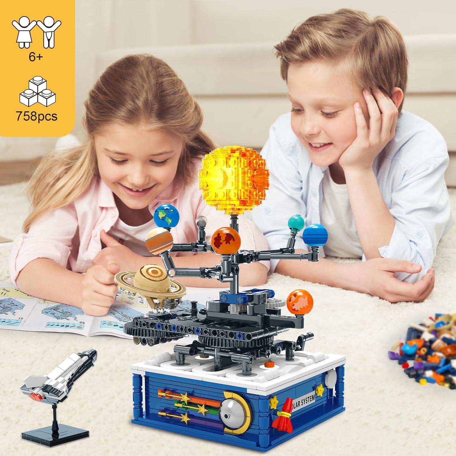 Juguete de Construcción Sistema Solar STCD 758 Piezas 6+ Años
