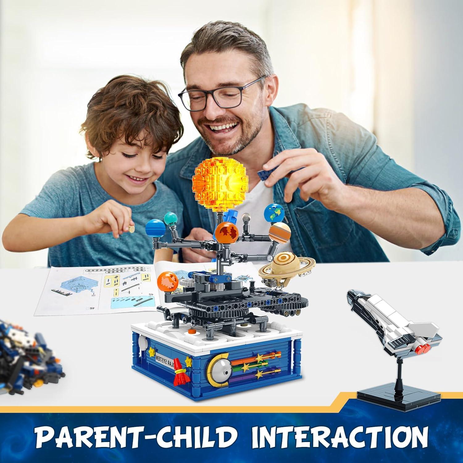 Juguete de Construcción Sistema Solar STCD 758 Piezas 6+ Años