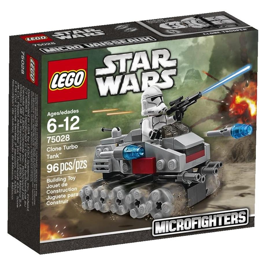 LEGO Star Wars Clone Turbo Tank 75028 con Minifigura