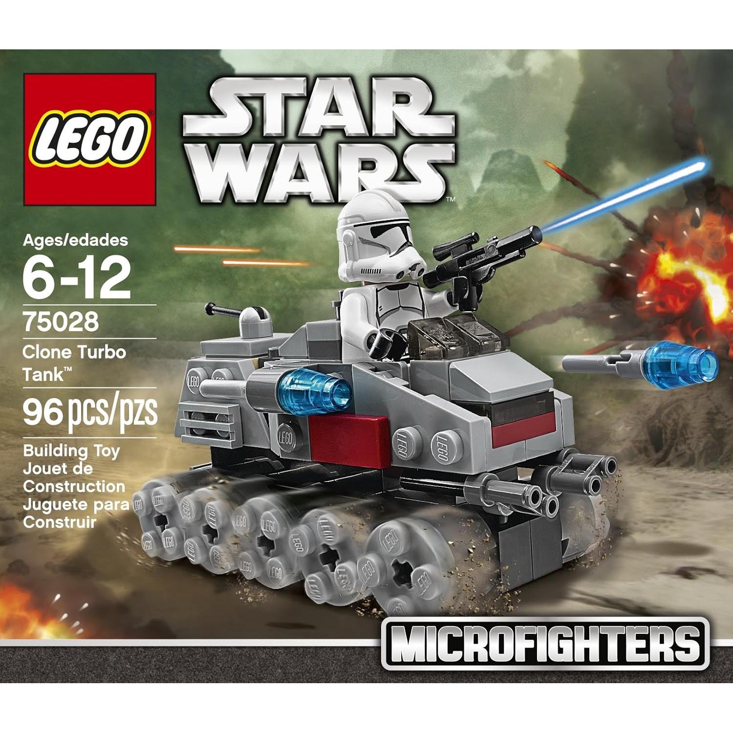 LEGO Star Wars Clone Turbo Tank 75028 con Minifigura