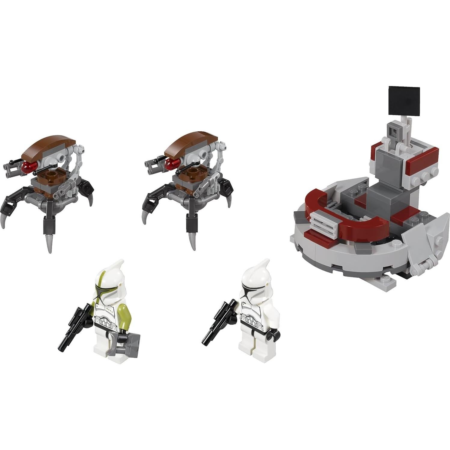 LEGO Star Wars Clon Troopers vs Droidekas 75001 - Set de Batalla