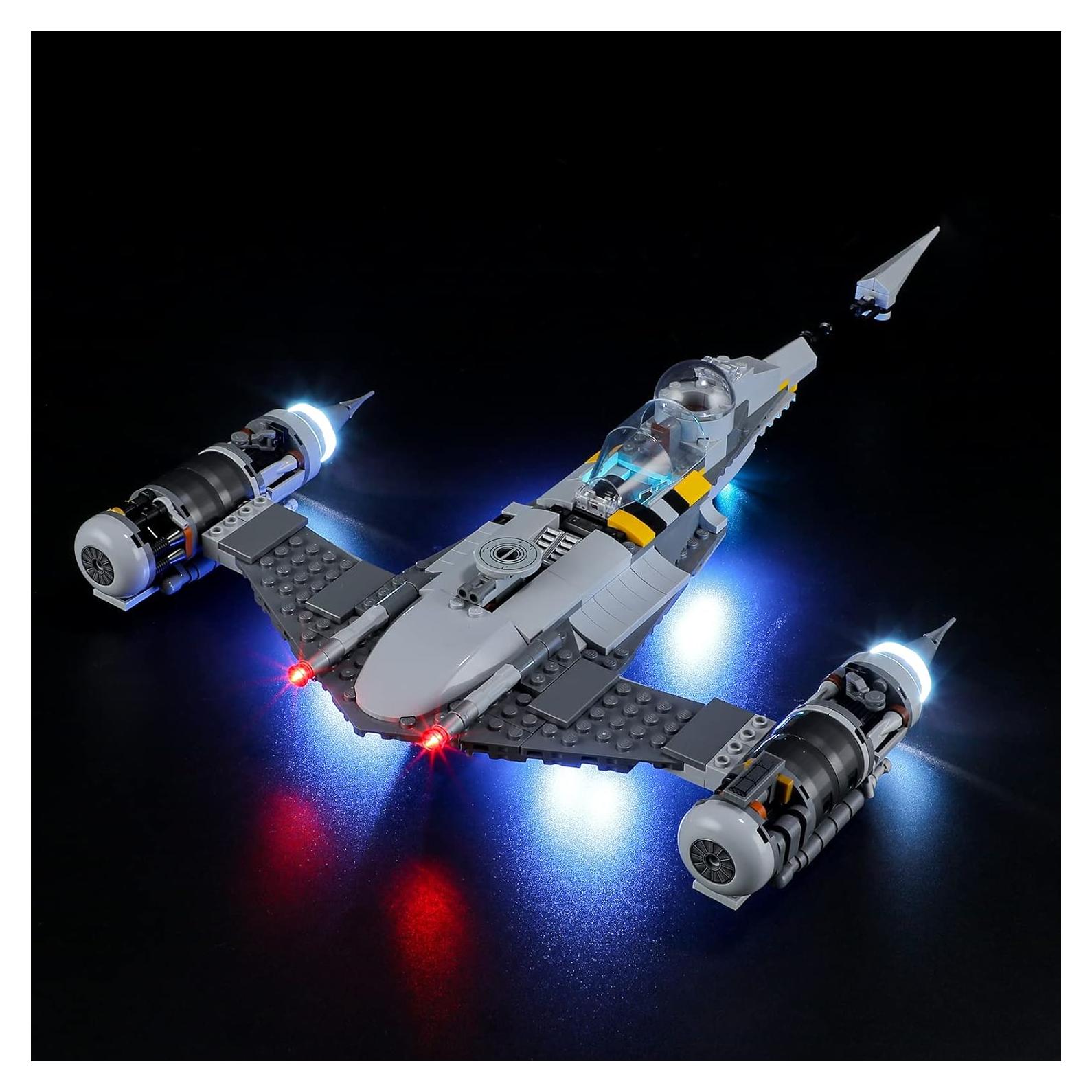 Kit de Iluminación LED BRIKSMAX para LEGO 75325 N-1 Starfighter