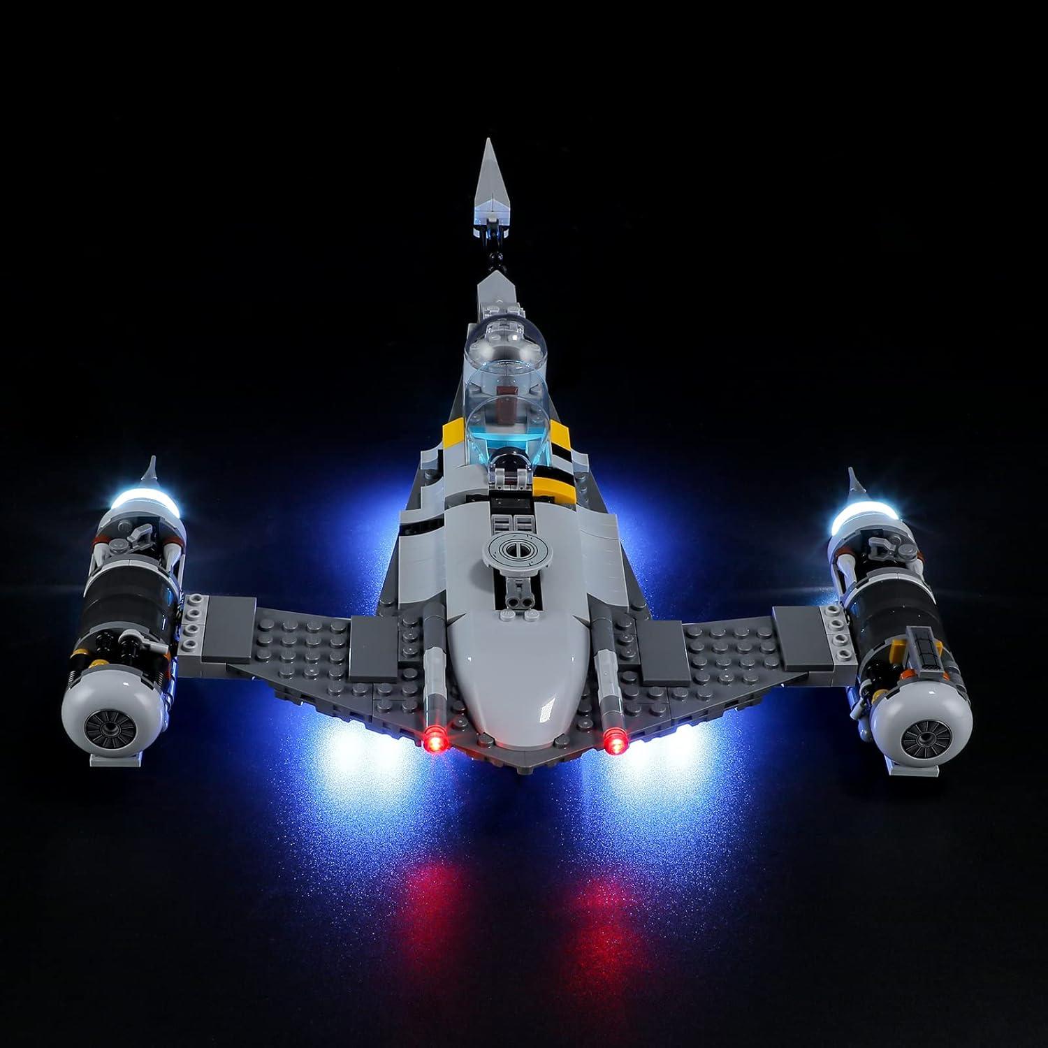 Kit de Iluminación LED BRIKSMAX para LEGO 75325 N-1 Starfighter