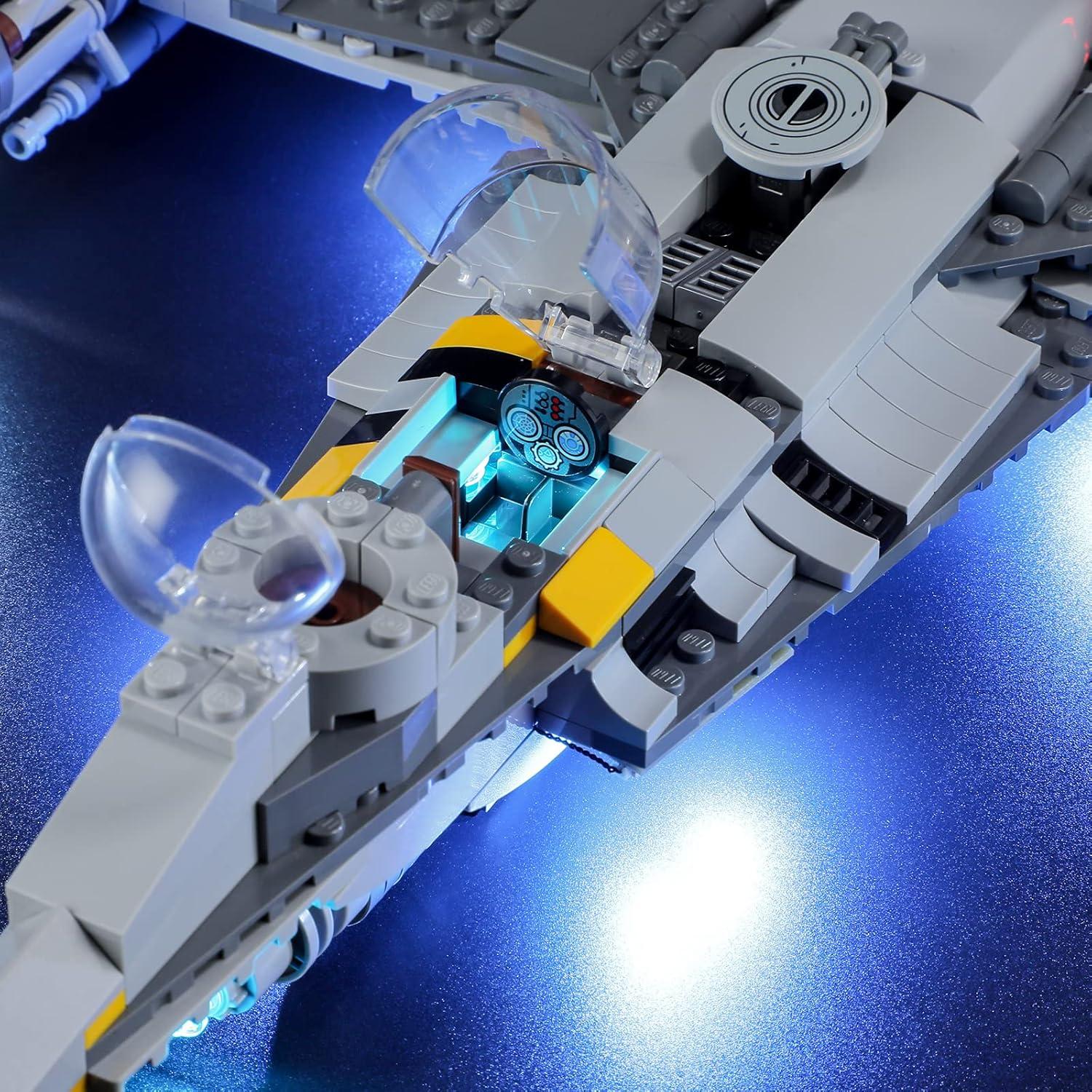 Kit de Iluminación LED BRIKSMAX para LEGO 75325 N-1 Starfighter