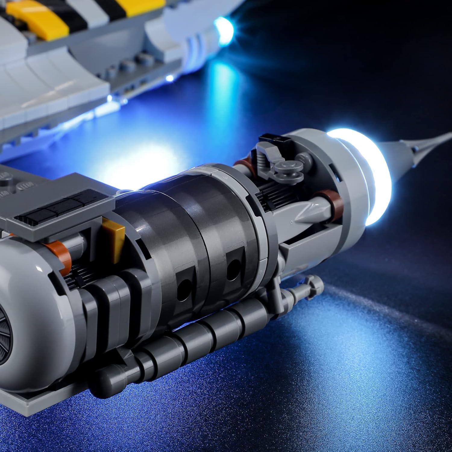 Kit de Iluminación LED BRIKSMAX para LEGO 75325 N-1 Starfighter