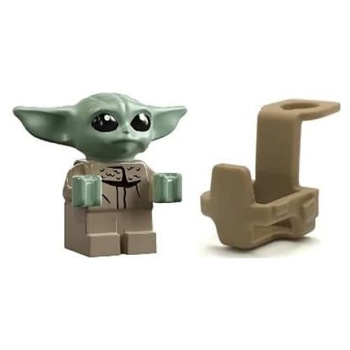 Minifigura LEGO Star Wars Grogu Baby Yoda con Mochila 1.27cm
