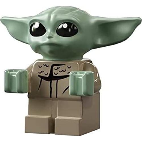 Minifigura LEGO Star Wars Grogu Baby Yoda con Mochila 1.27cm