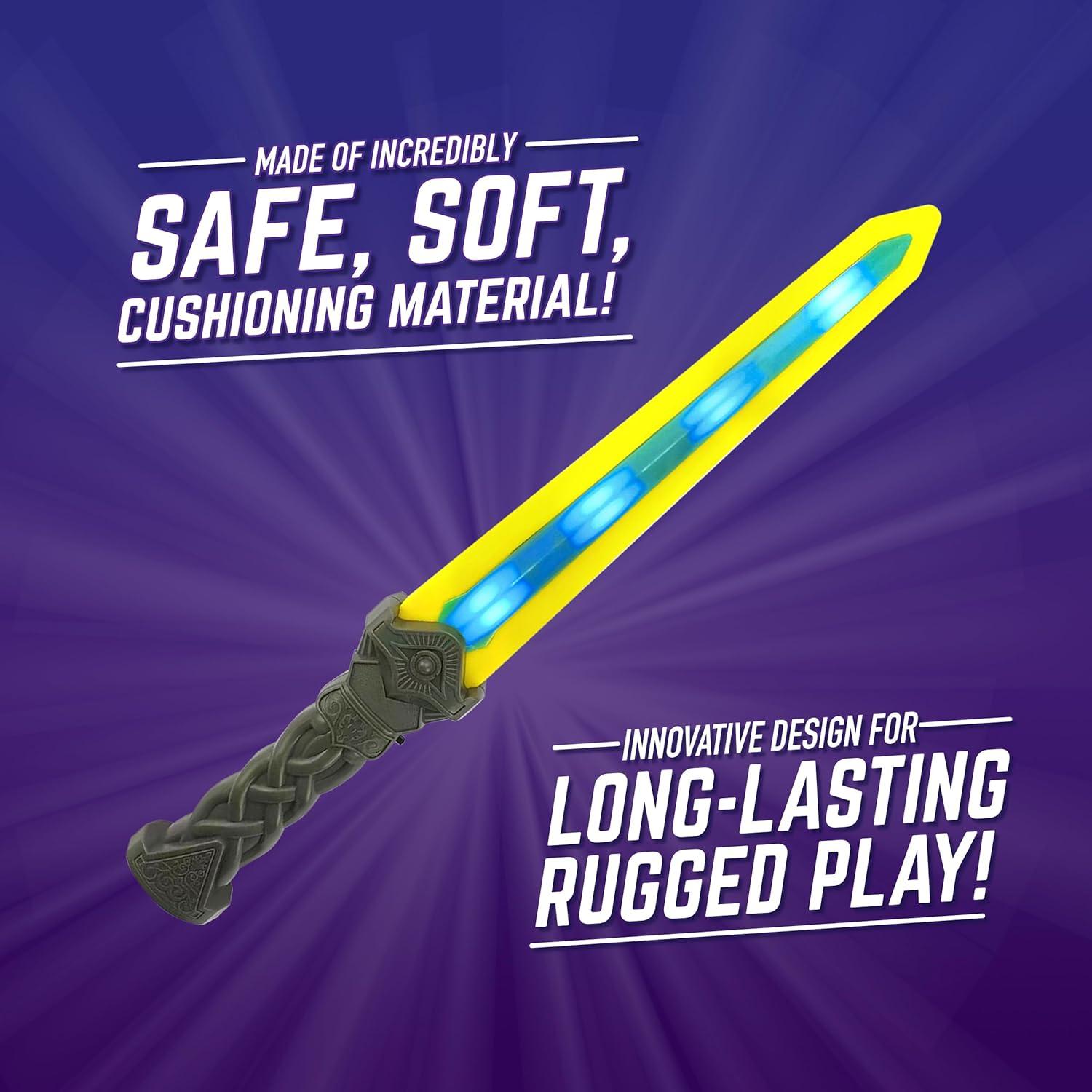 Espada de Juguete LED Geospace Gladiador 45.72 cm - Luces y Sonidos