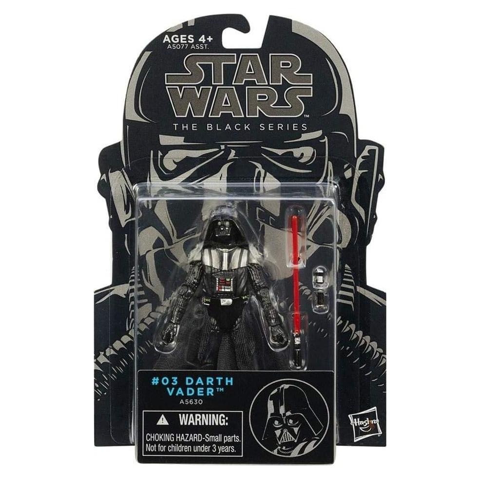 Figura Darth Vader 9 cm La Serie Negra Hasbro