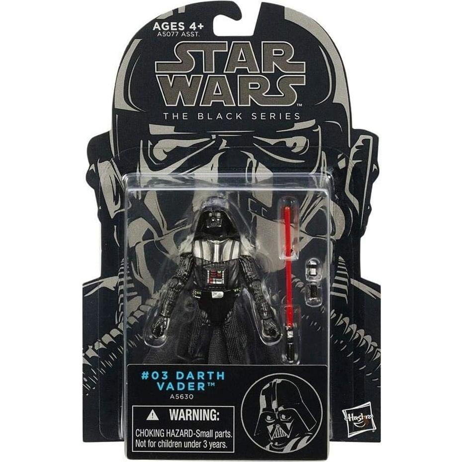 Figura Darth Vader 9 cm La Serie Negra Hasbro
