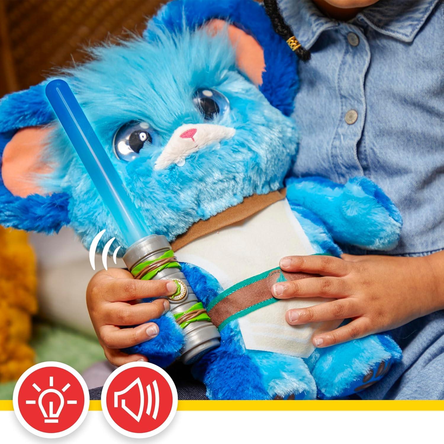 Peluche Electrónico Nubs Jedi Hablante Star Wars 28cm