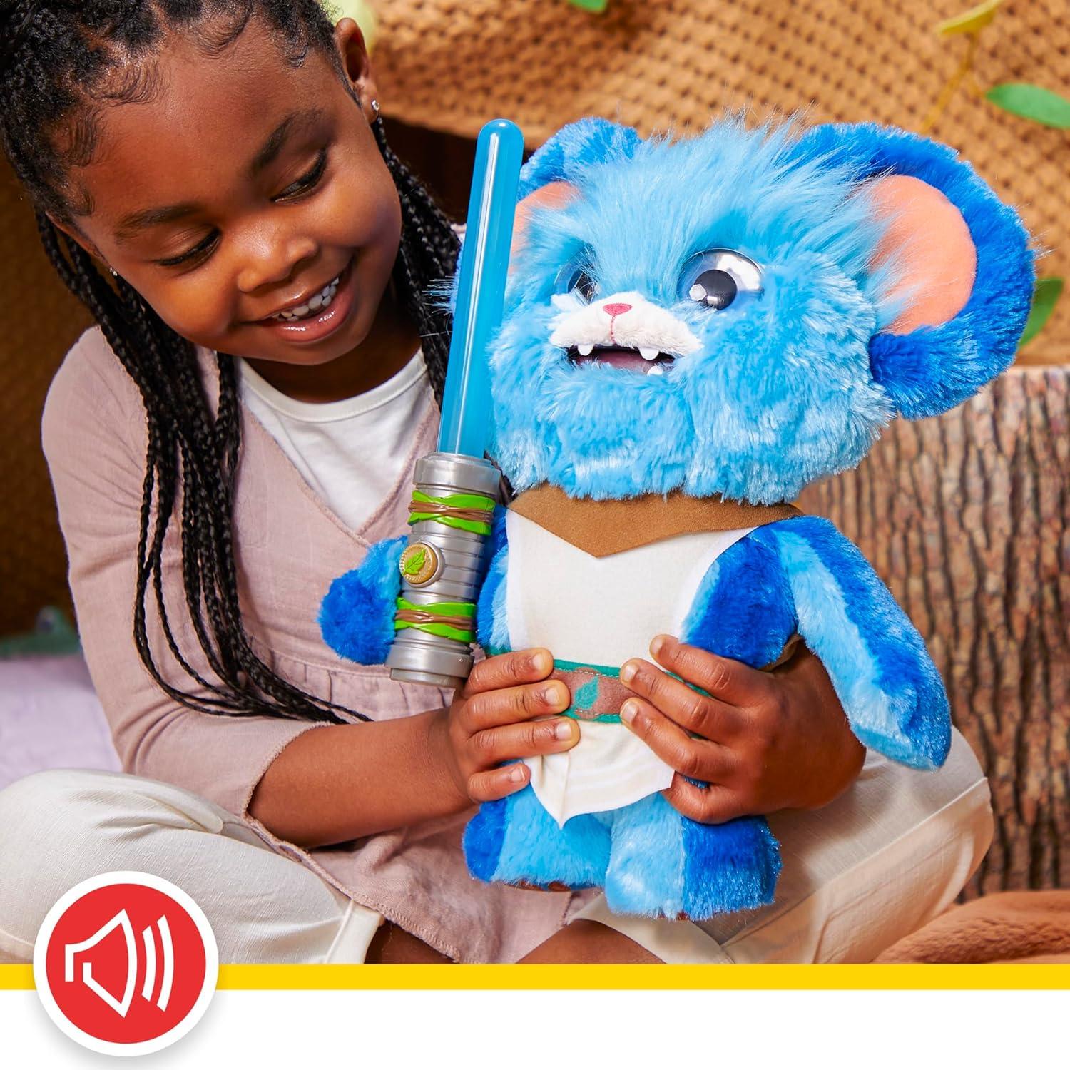 Peluche Electrónico Nubs Jedi Hablante Star Wars 28cm