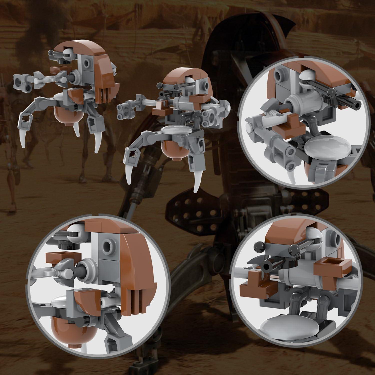 Set de Construcción Droideka MOOXI 86 Piezas para Fans de Cine