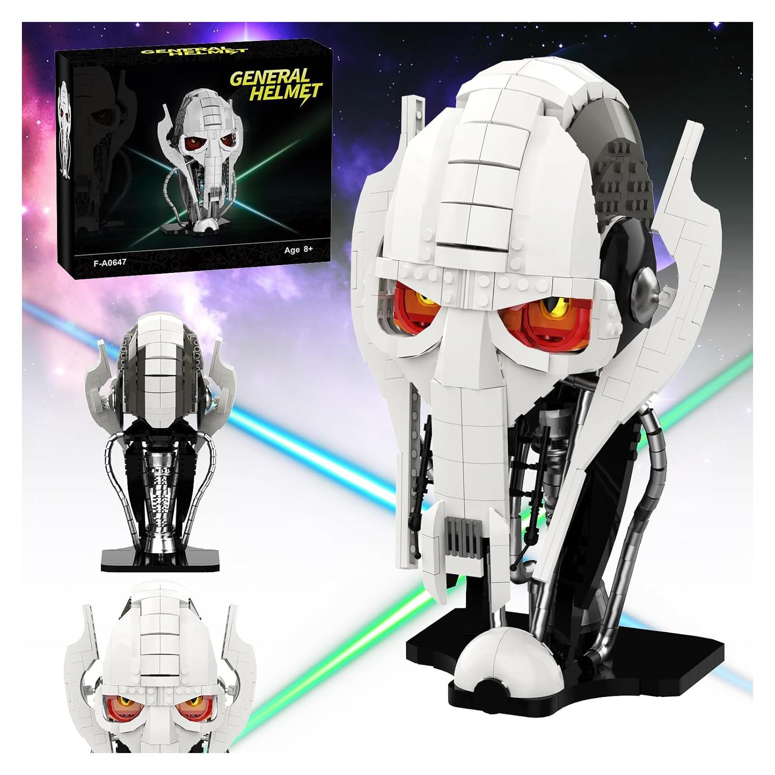 Conjunto de Construcción Casco General 710 Piezas Aphpaio