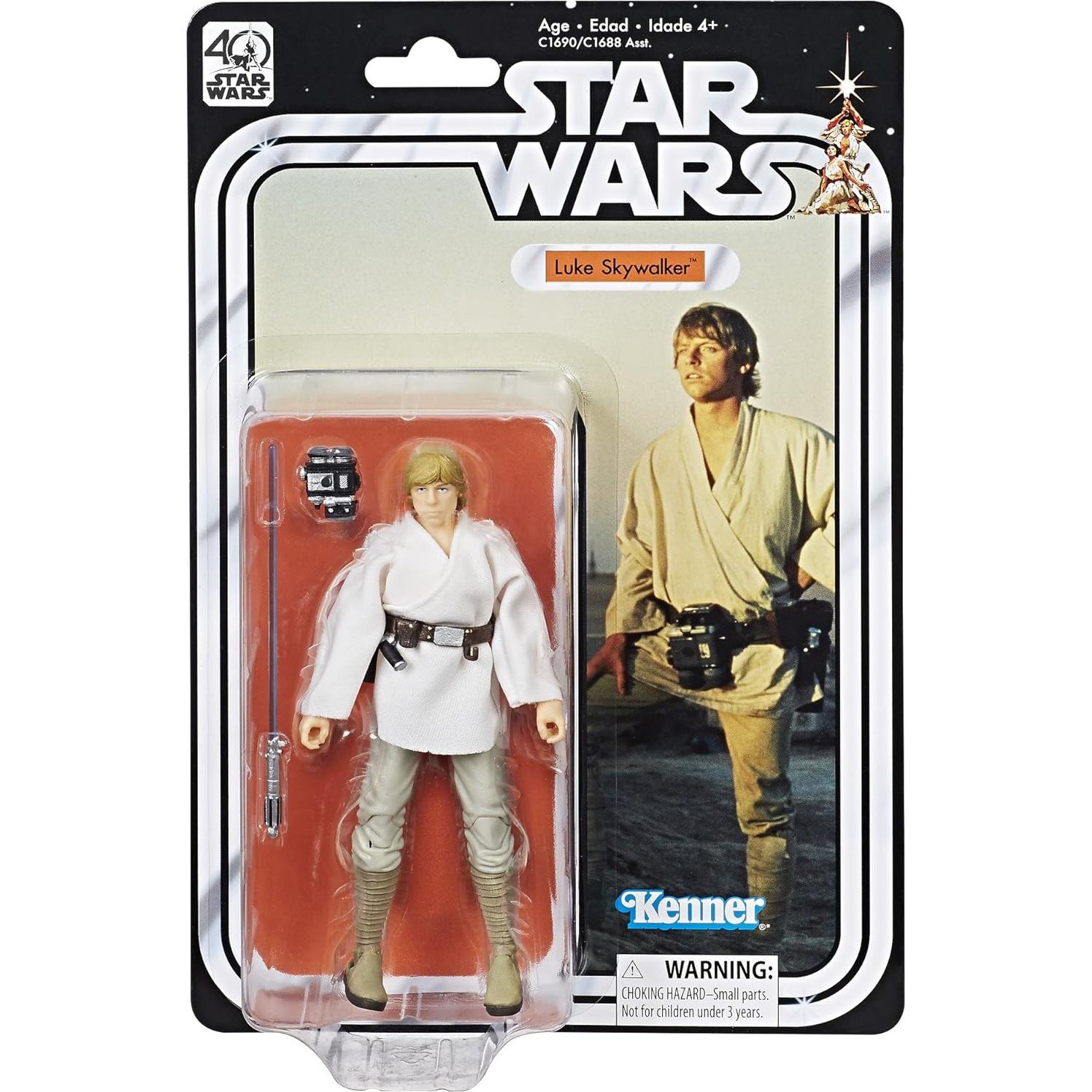 Figura de Acción Luke Skywalker 40 Aniversario Star Wars 15 cm