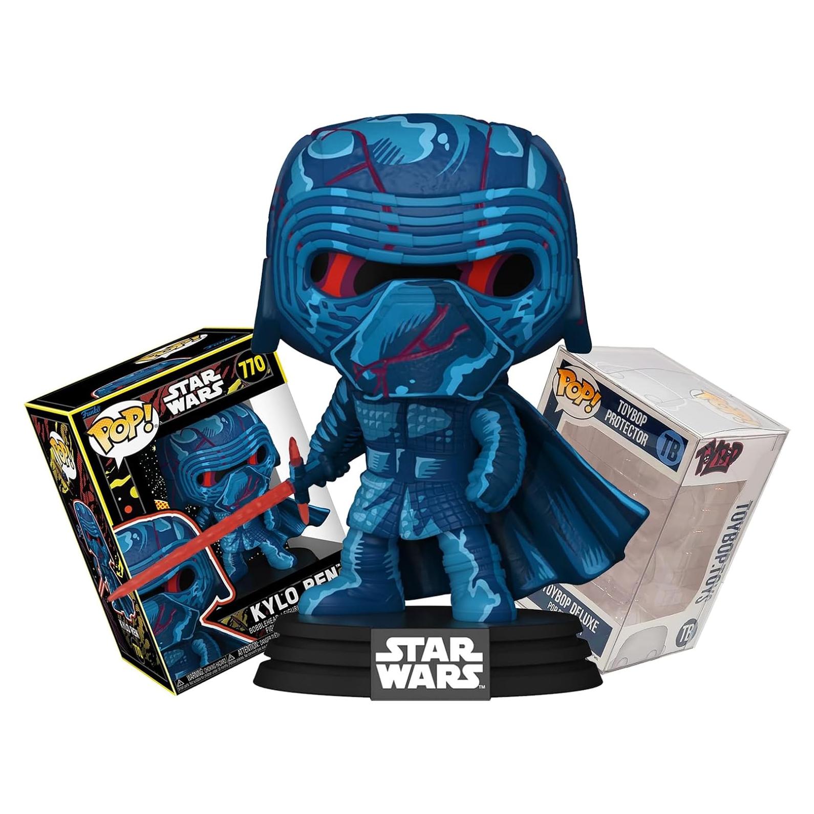Figura Funko Pop Star Wars Kylo Ren Retro + Protector ToyBop