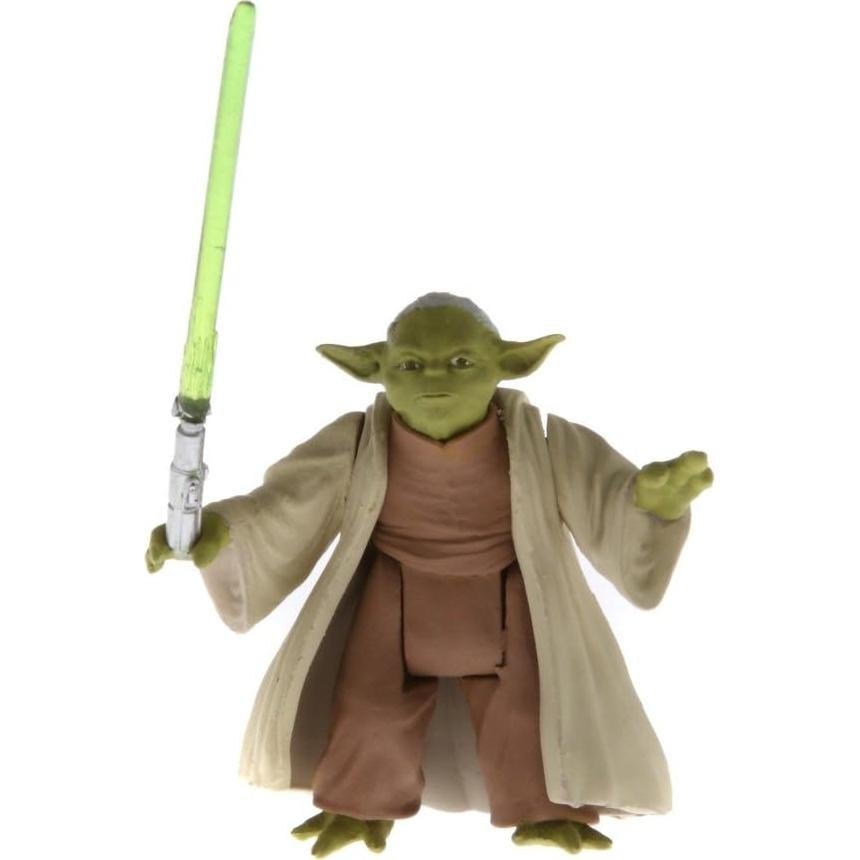 Figura Yoda Star Wars Episodio III con Sable de Luz