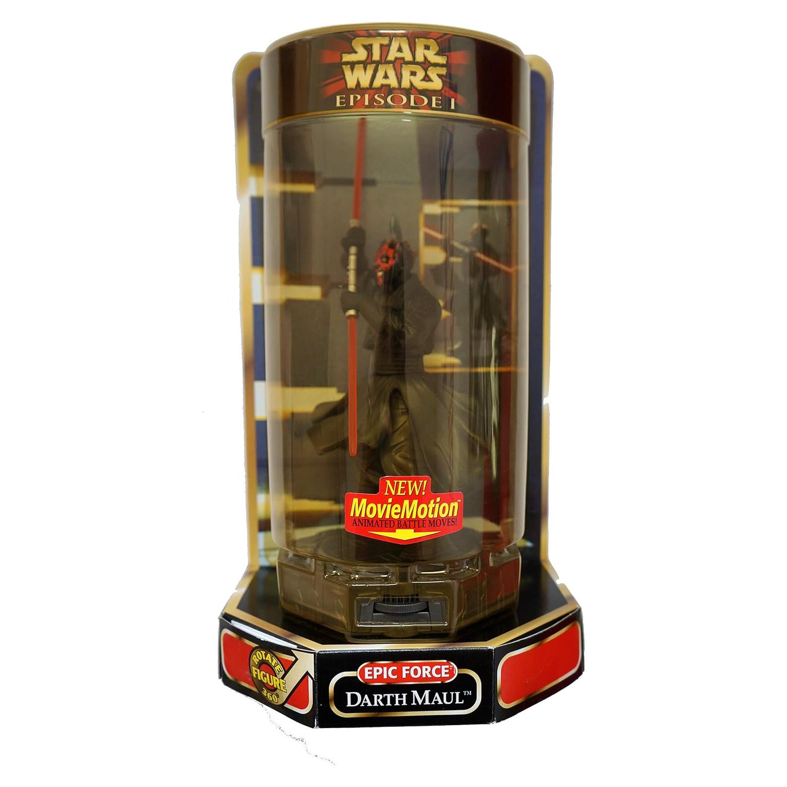 Figura Darth Maul Star Wars 14 cm Hasbro con Base Rotativa