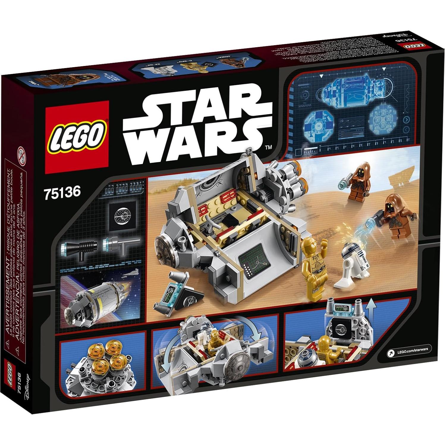 LEGO Star Wars Pod de Escape de Droides 75136 - C-3PO y R2-D2