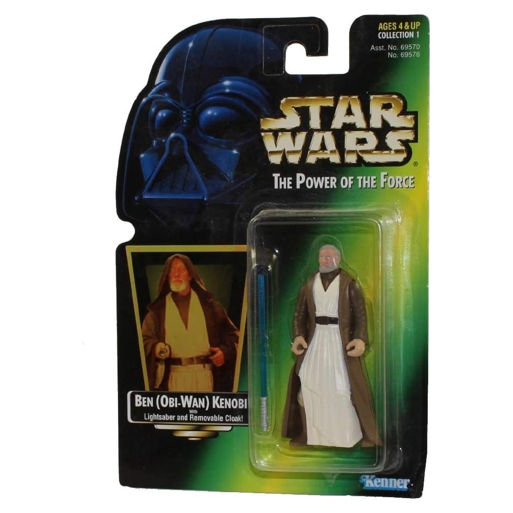 Figura de Acción Hasbro Star Wars Ben Kenobi 9.5 cm con Sable de Luz