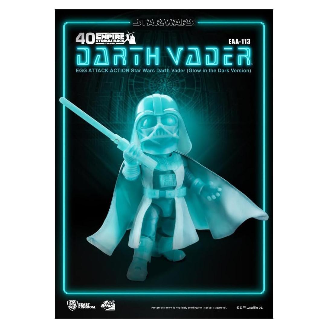 Figura de acción Darth Vader EAA-113 Beast Kingdom 15 cm LED