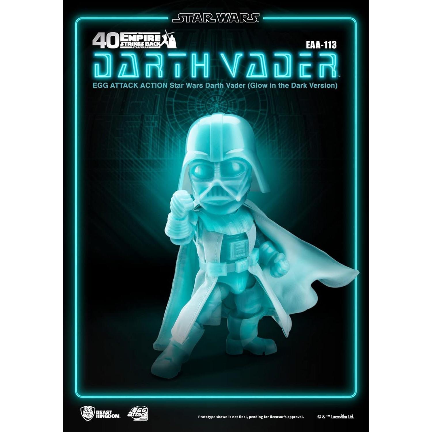 Figura de acción Darth Vader EAA-113 Beast Kingdom 15 cm LED