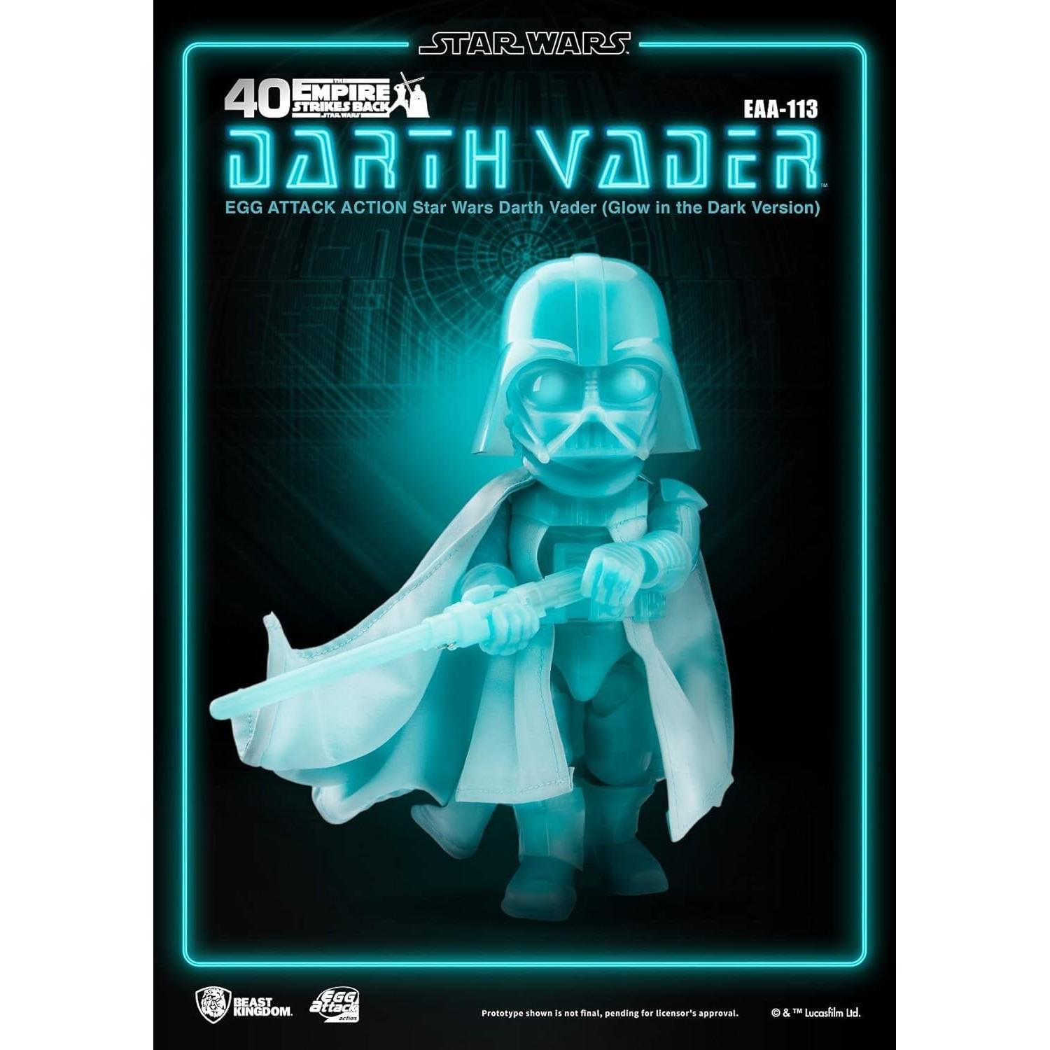 Figura de acción Darth Vader EAA-113 Beast Kingdom 15 cm LED
