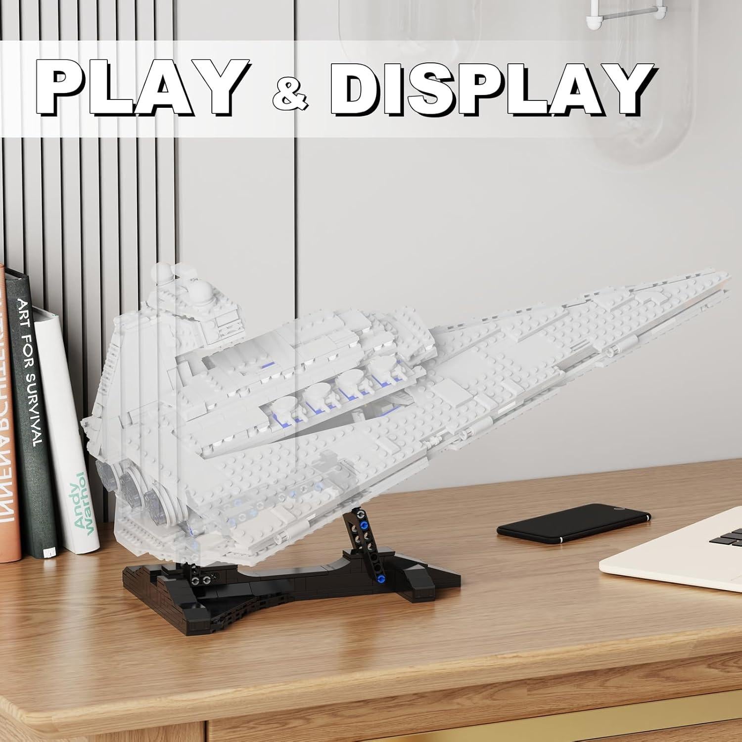 Soporte de Exhibición Lego 75394 y 75357 - 172 Piezas