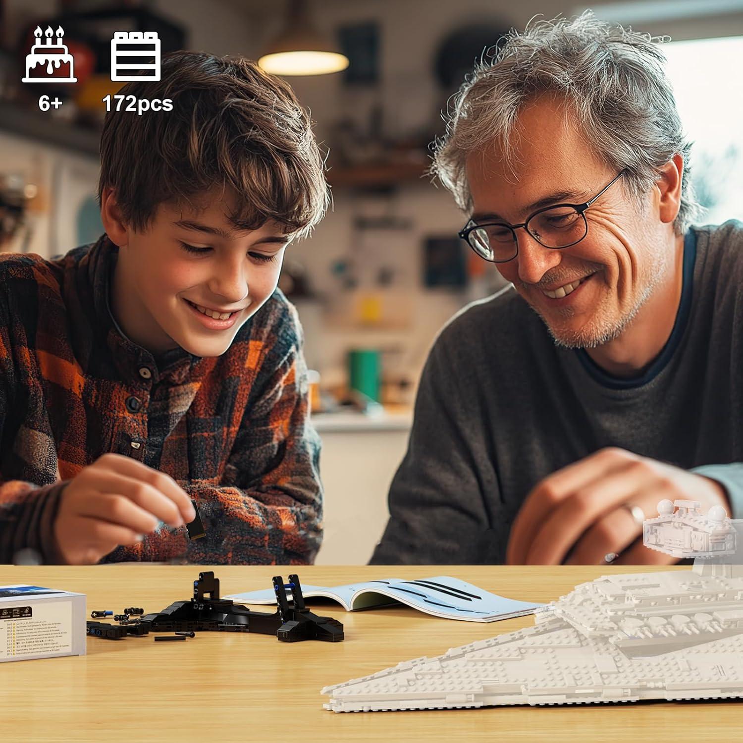 Soporte de Exhibición Lego 75394 y 75357 - 172 Piezas