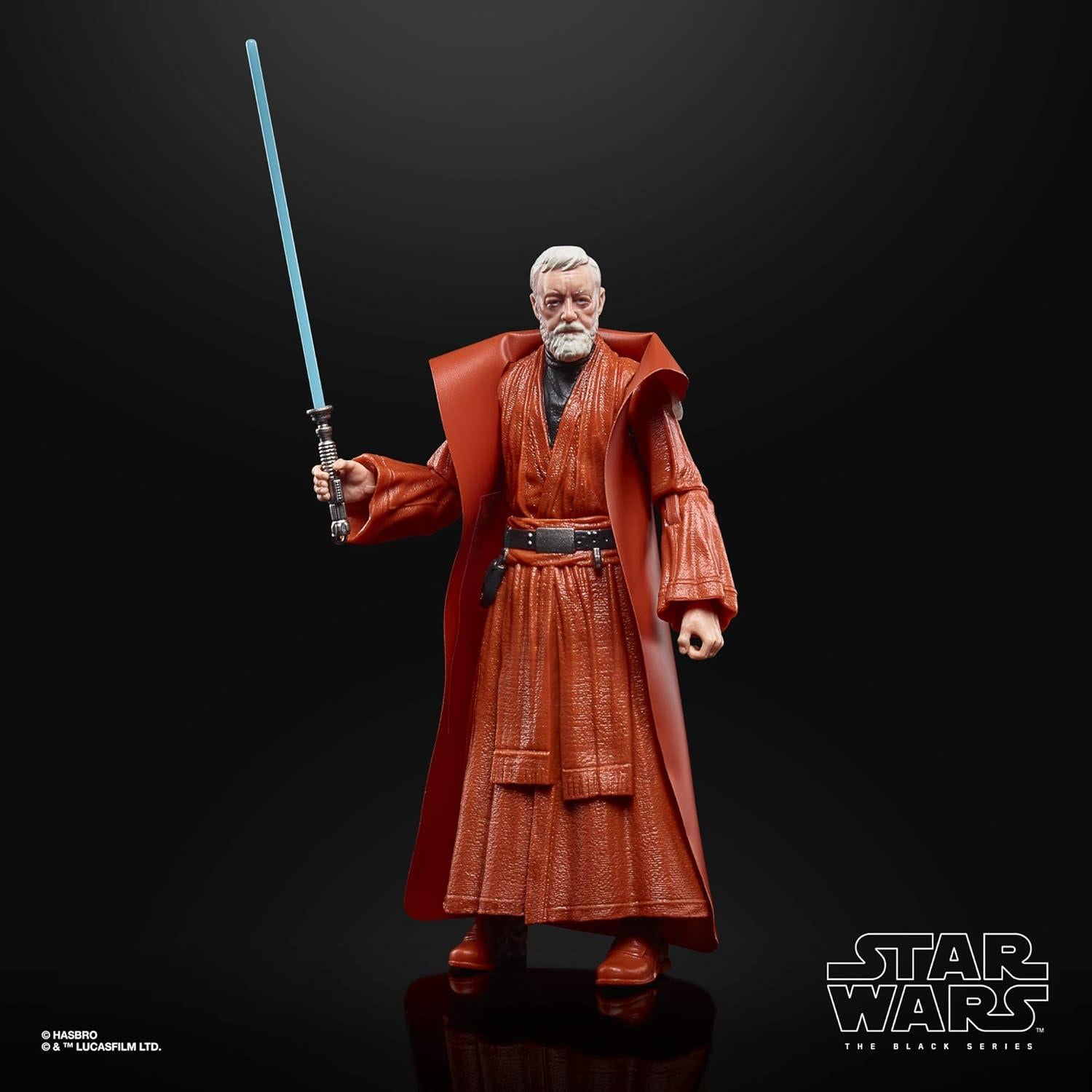 Figura de Acción Ben Kenobi 6" Star Wars La Serie Negra 50 Aniversario