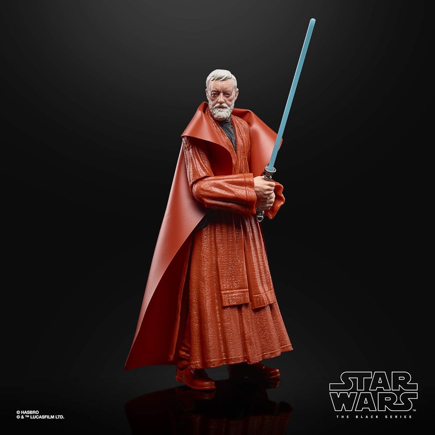 Figura de Acción Ben Kenobi 6" Star Wars La Serie Negra 50 Aniversario