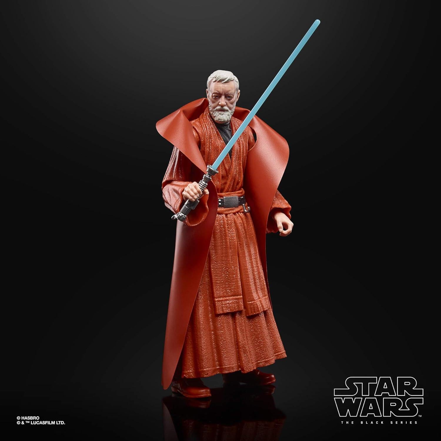 Figura de Acción Ben Kenobi 6" Star Wars La Serie Negra 50 Aniversario