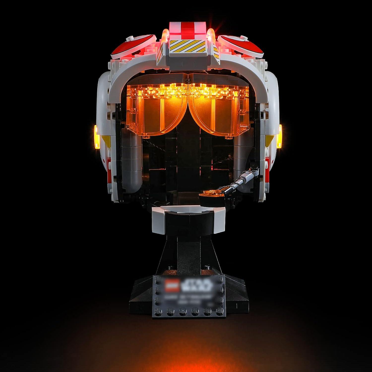 Kit de Iluminación LED BRIKSMAX para Casco Luke Skywalker 75327