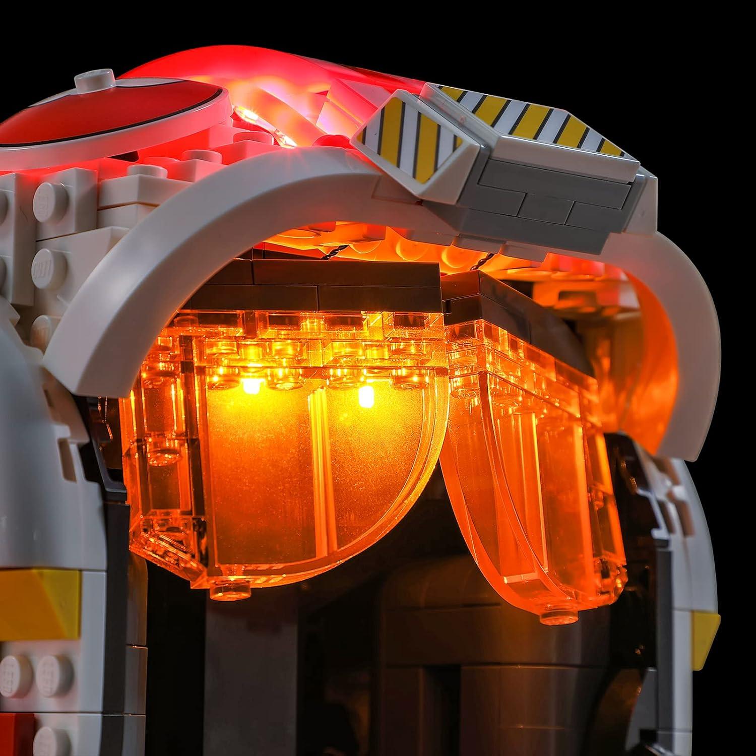 Kit de Iluminación LED BRIKSMAX para Casco Luke Skywalker 75327