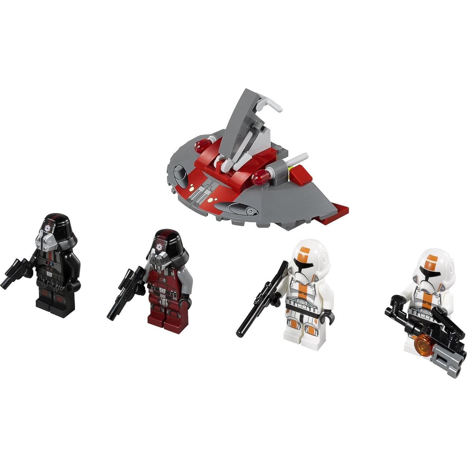LEGO Star Wars Republic Troopers vs Sith Troopers 75002 - 4 Minifiguras