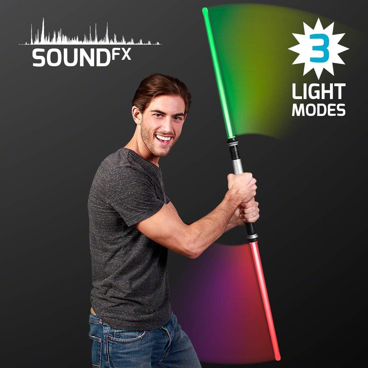Sable Iluminado Deluxe Doble FlashingBlinkyLights 127 cm