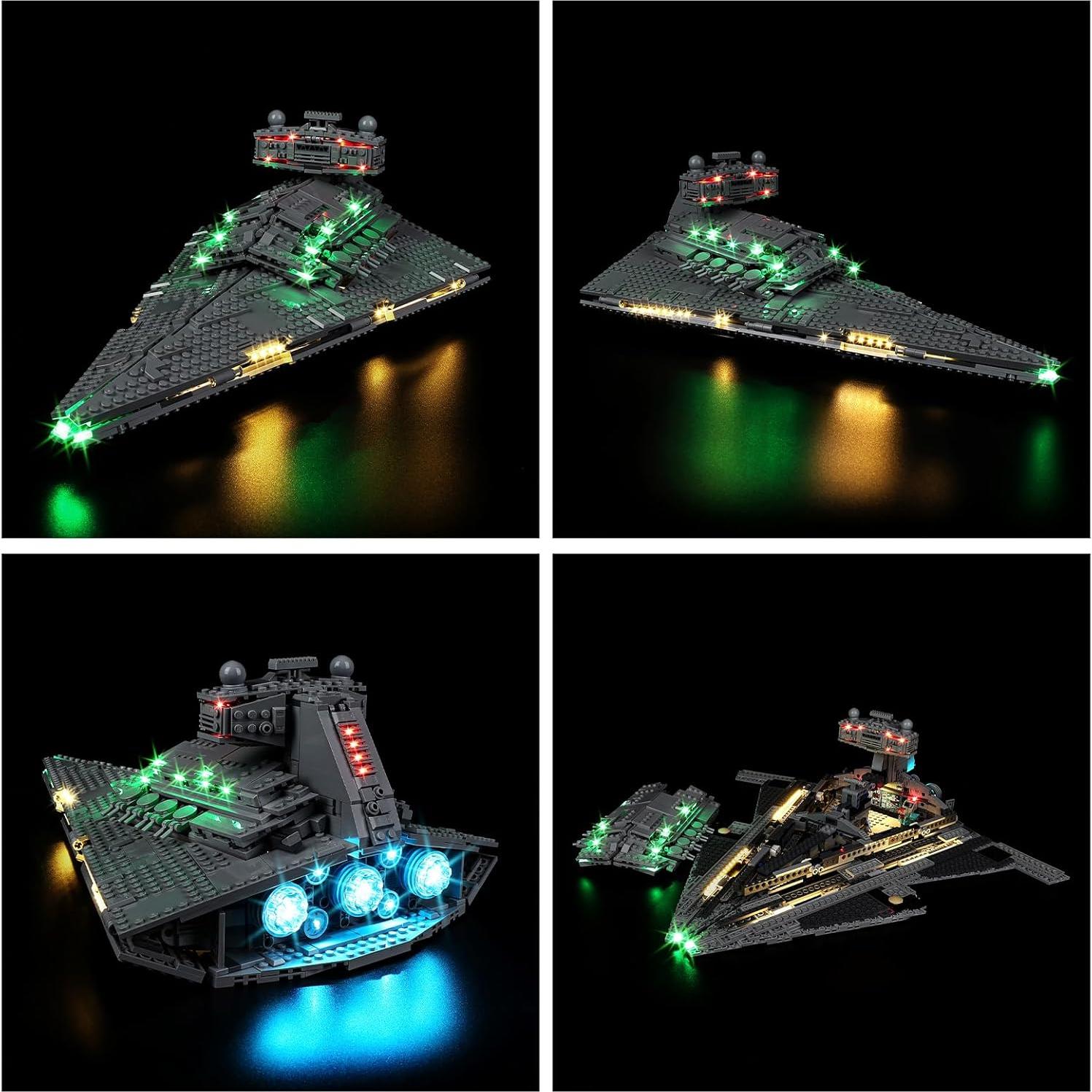 Kit de Iluminación LED Kyglaring para Lego Star Wars 75394