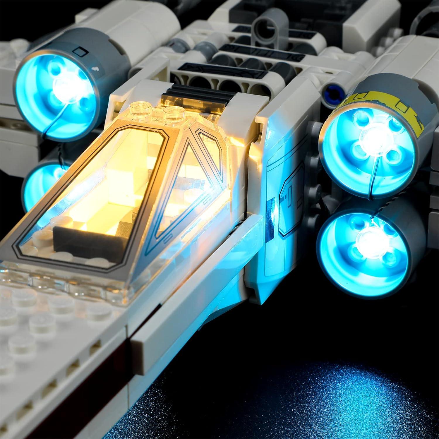 Kit de Iluminación LED Briksmax para LEGO 75301 Caza Estelar