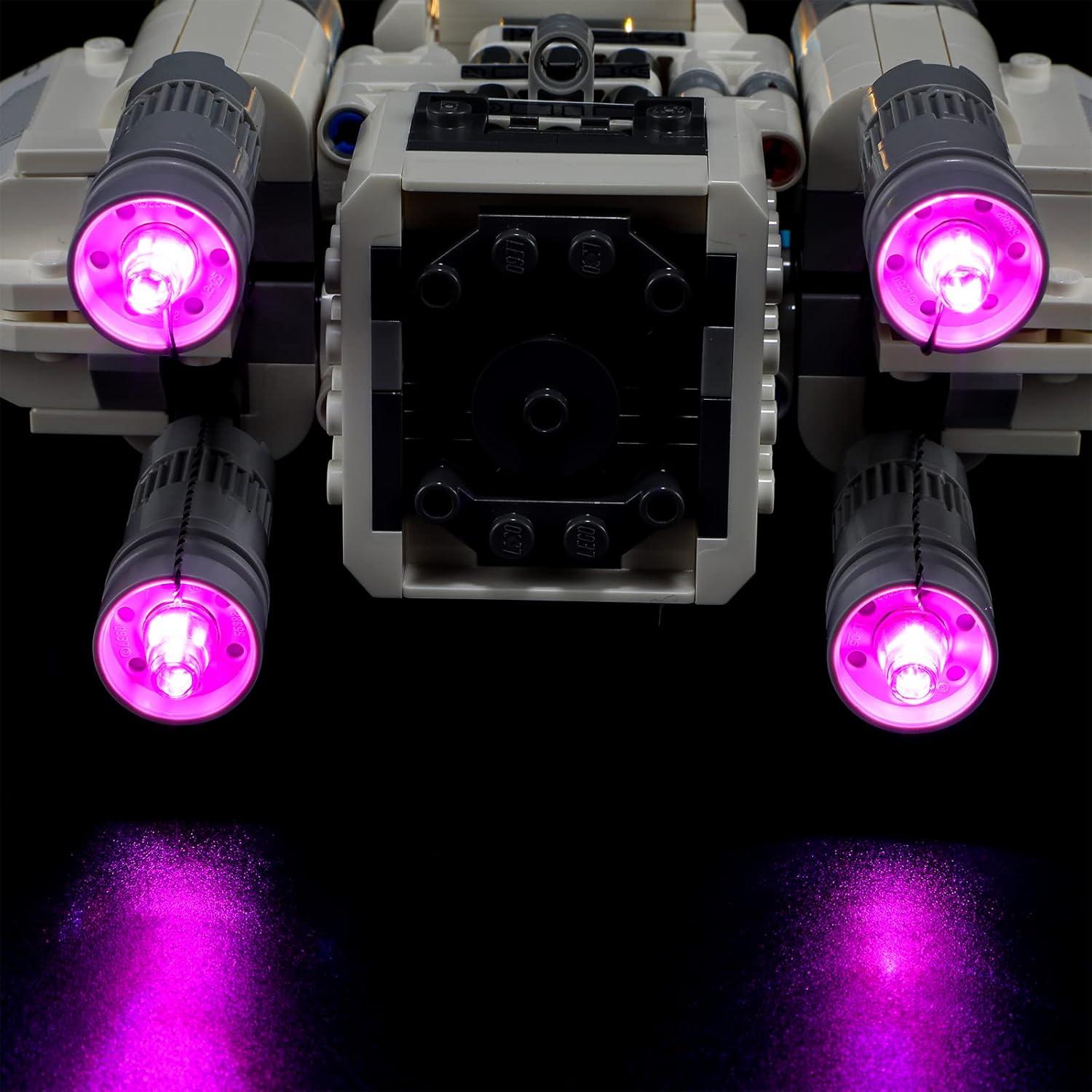 Kit de Iluminación LED Briksmax para LEGO 75301 Caza Estelar